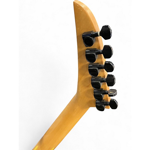 Used Kramer STRIKER ST-300 VINTAGE NEON YELLOW Solid Body Electric Guitar