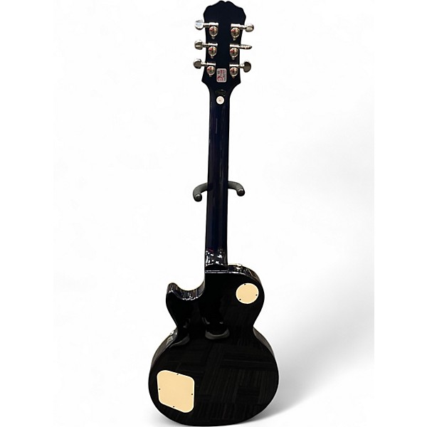 Used Epiphone Les Paul 1960 Tribute Plus Translucent Teal Solid Body Electric Guitar