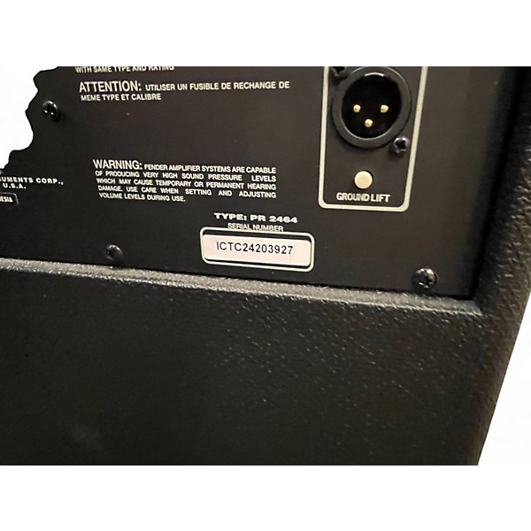 Used Fender RUMBLE 40 Bass Combo Amp