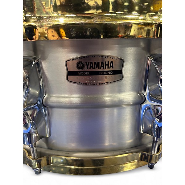 Used Yamaha 14in Recording Custom Aluminum Snare Aluminum Drum
