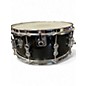 Used SONOR 14X6 AQ4 SNARE Trans Black Drum