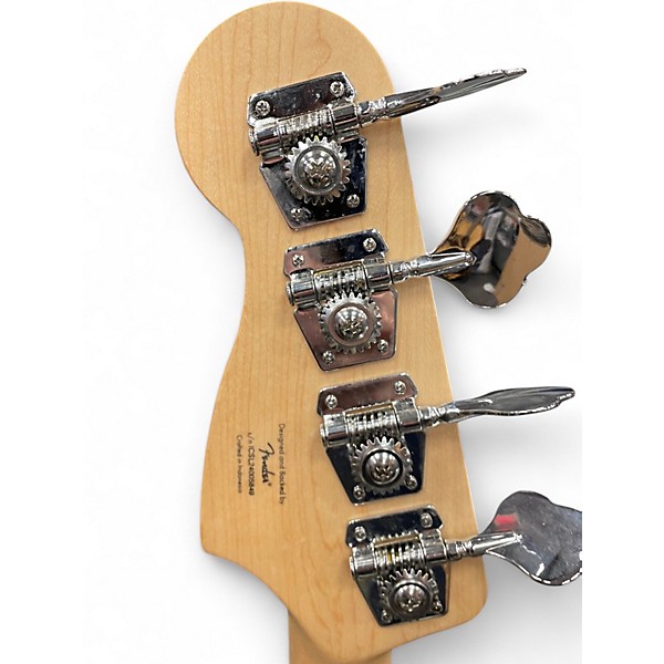 Used Squier Precision Bass 3 Color Sunburst Electric Bass Guitar