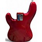 Used Squier Affinity Precision Bass Candy Apple Red Metallic Electric Bass Guitar