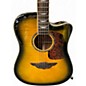 Used Keith Urban Player Brazillian Burst Acoustic Electric Guitar