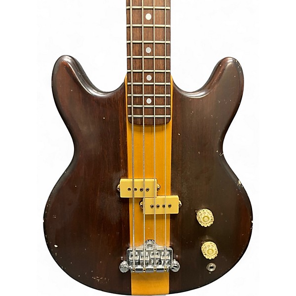 Used Vantage VS600B Natural Electric Bass Guitar