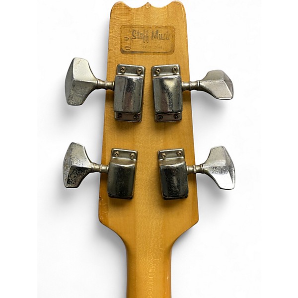 Used Vantage VS600B Natural Electric Bass Guitar