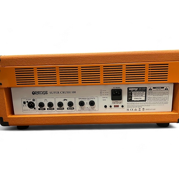 Used Orange Amplifiers SUPER CRUSH 100 Solid State Guitar Amp Head