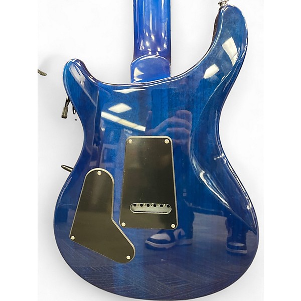 Used PRS SE Custom 24 lake blue Solid Body Electric Guitar