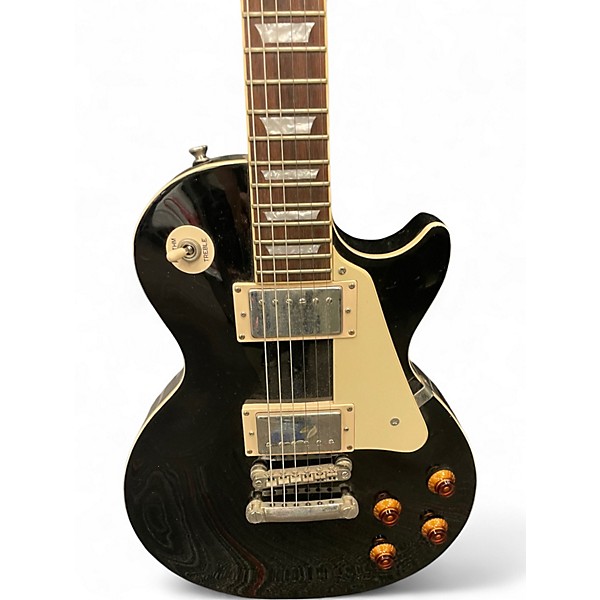 Used Epiphone Les Paul Standard Black Solid Body Electric Guitar