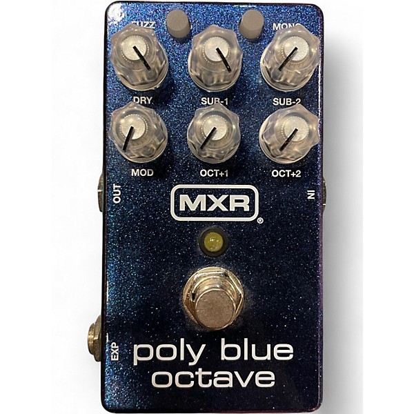 Used Mxr poly blue octave Effect Pedal