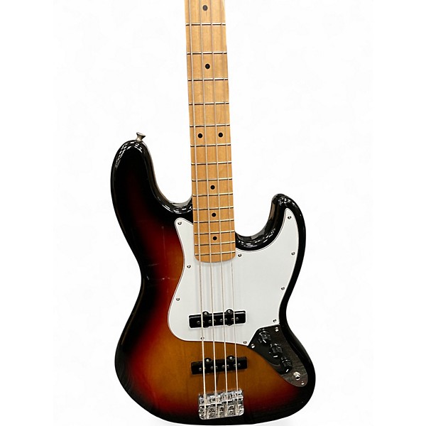 Used Fender Player Jazz Bass 3 Color Sunburst Electric Bass Guitar