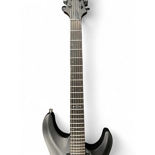 Used Schecter Guitar Research Diamond Series PT Black Solid Body Electric Guitar