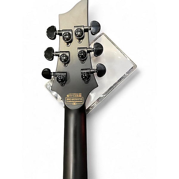 Used Schecter Guitar Research Diamond Series PT Black Solid Body Electric Guitar