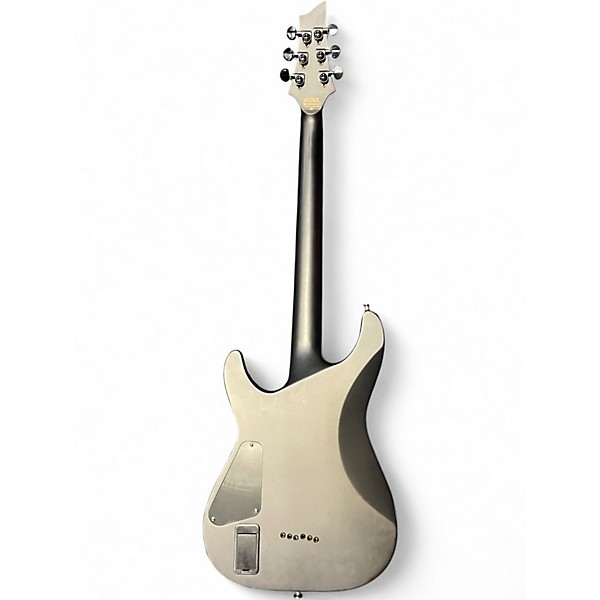 Used Schecter Guitar Research Diamond Series PT Black Solid Body Electric Guitar