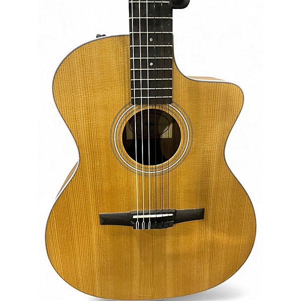 Used Taylor 214CEN Natural Classical Acoustic Electric Guitar