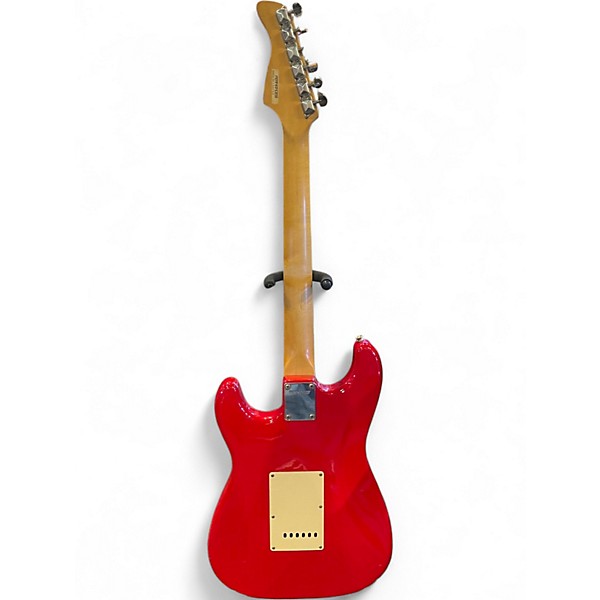 Used Fernandes SPECIAL STRATOCASTER RED Solid Body Electric Guitar