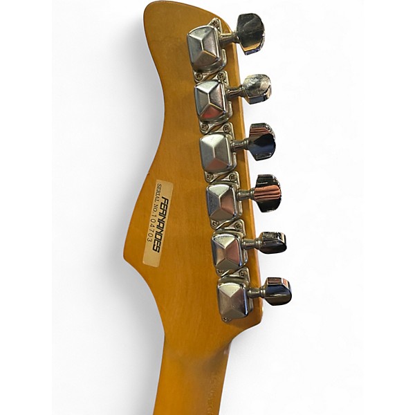 Used Fernandes SPECIAL STRATOCASTER RED Solid Body Electric Guitar