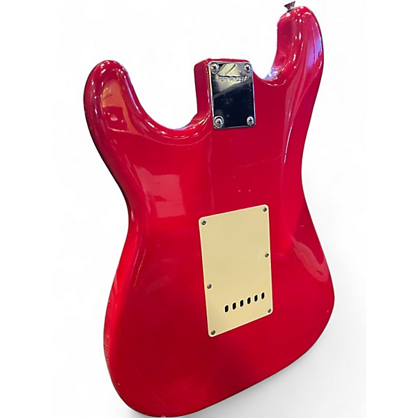 Used Fernandes SPECIAL STRATOCASTER RED Solid Body Electric Guitar