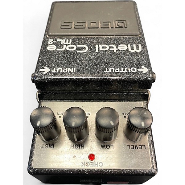 Used BOSS ML2 Metal Core Distortion Effect Pedal