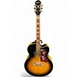 Used Epiphone J200EC STUDIO Vintage Sunburst Acoustic Electric Guitar thumbnail