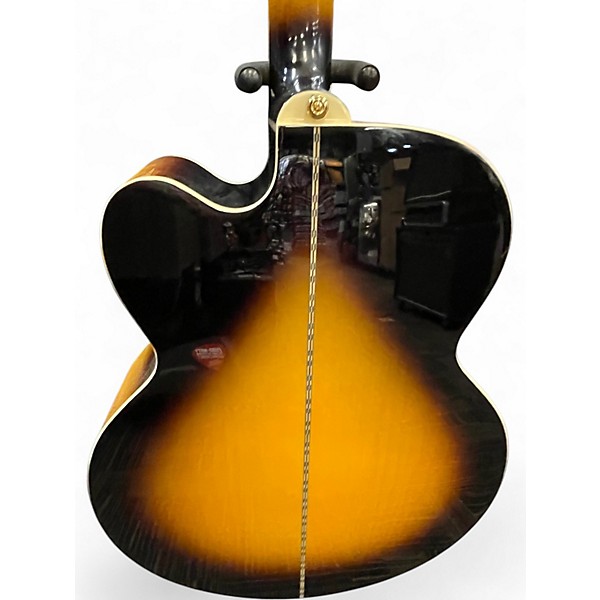 Used Epiphone J200EC STUDIO Vintage Sunburst Acoustic Electric Guitar