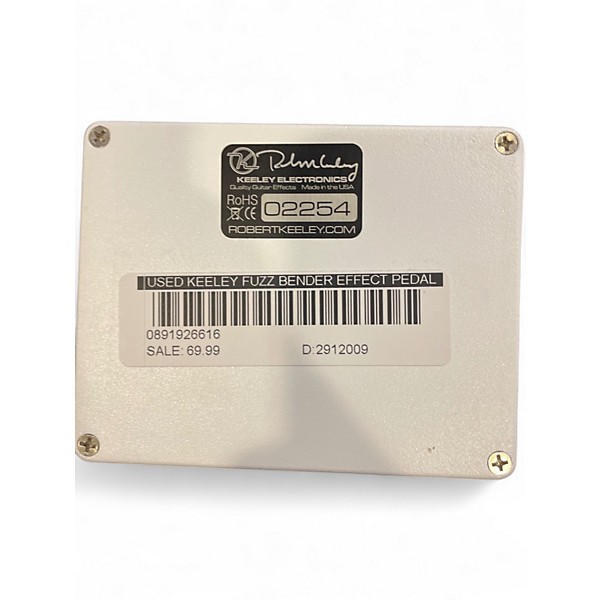 Used Keeley FUZZ BENDER Effect Pedal