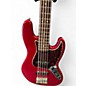 Used Fender Jazz Bass Red Electric Bass Guitar