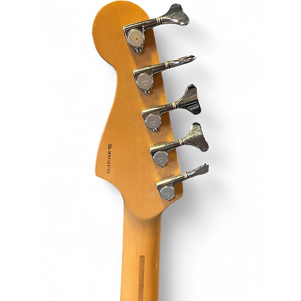 Used Fender Jazz Bass Red Electric Bass Guitar