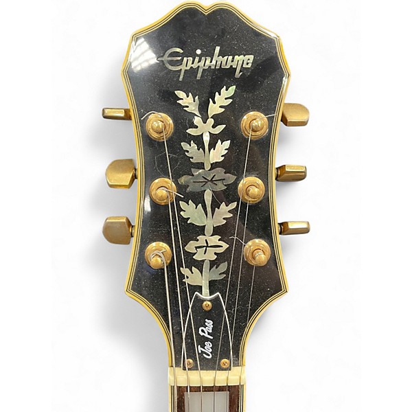 Used Epiphone Joe Pass Emperor Vintage Sunburst Hollow Body Electric Guitar
