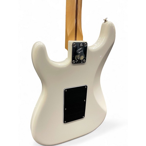 Used Fender Player Stratocaster HSS Floyd Rose Polar White Solid Body Electric Guitar