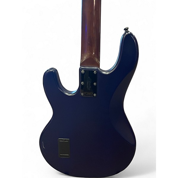 Used Sterling by Music Man Ray34 Blue Burst Electric Bass Guitar