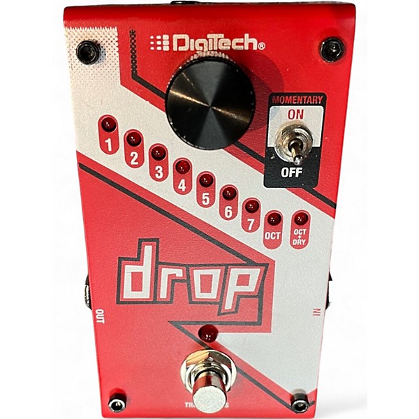 Used DigiTech The Drop Polyphonic Drop Tune Pitch-Shifter Effect Pedal