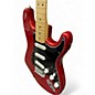 Used Fender Standard Stratocaster Candy Apple Red Solid Body Electric Guitar
