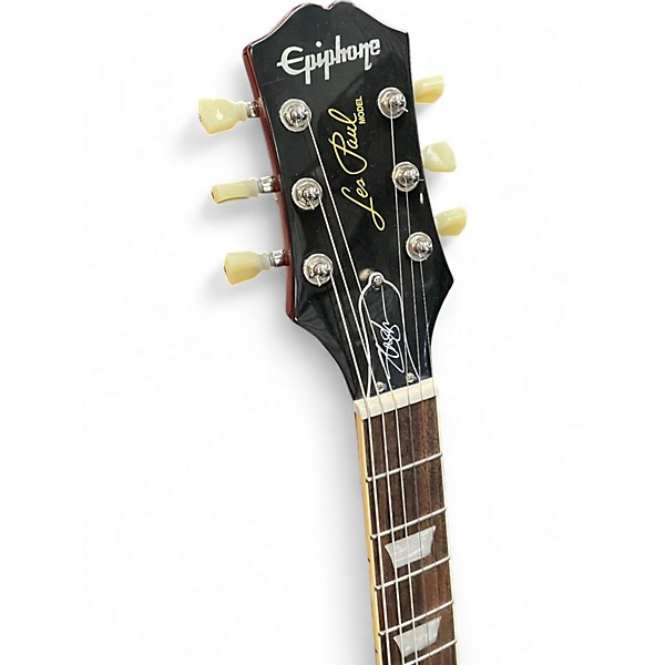 Used Epiphone Slash Signature Les Paul Classic VERMILLION Solid Body Electric Guitar