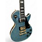 Used Epiphone Les Paul Custom Ocean Blue Solid Body Electric Guitar