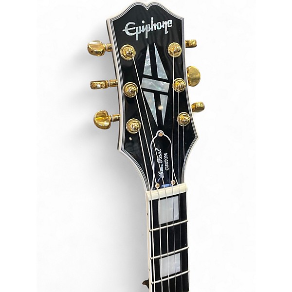 Used Epiphone Les Paul Custom Ocean Blue Solid Body Electric Guitar