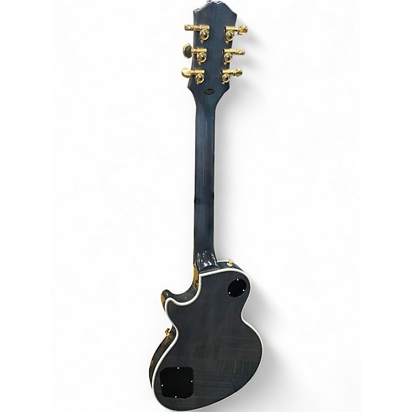 Used Epiphone Les Paul Custom Ocean Blue Solid Body Electric Guitar