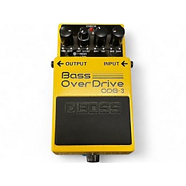 Used BOSS ODB3 Bass Overdrive Bass Effect Pedal