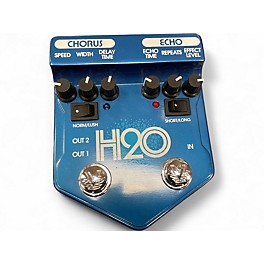 Used Visual Sound H2O Liquid Chorus Echo Effect Processor