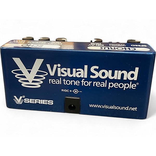 Used Visual Sound H2O Liquid Chorus Echo Effect Processor