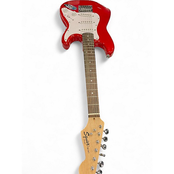Used Squier Mini Affinity Stratocaster Dakota Red Electric Guitar