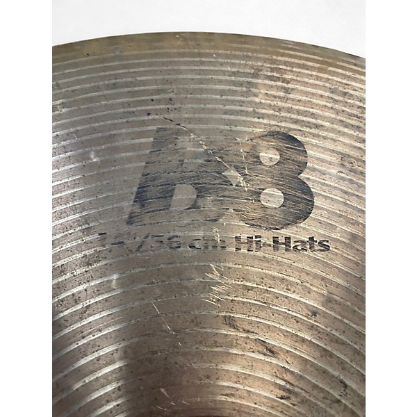 Used SABIAN 14in B8 HI HAT Cymbal