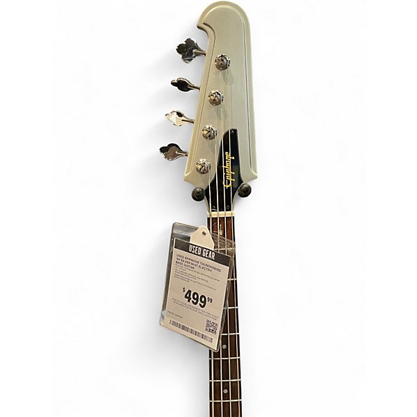 Used Epiphone thunderBIRD '64 SILVER MIST Electric Bass Guitar