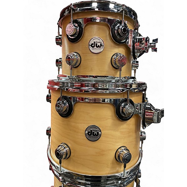 Used DW 6 Piece Collector's Series Natural Drum Kit