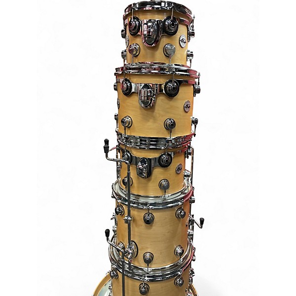 Used DW 6 Piece Collector's Series Natural Drum Kit