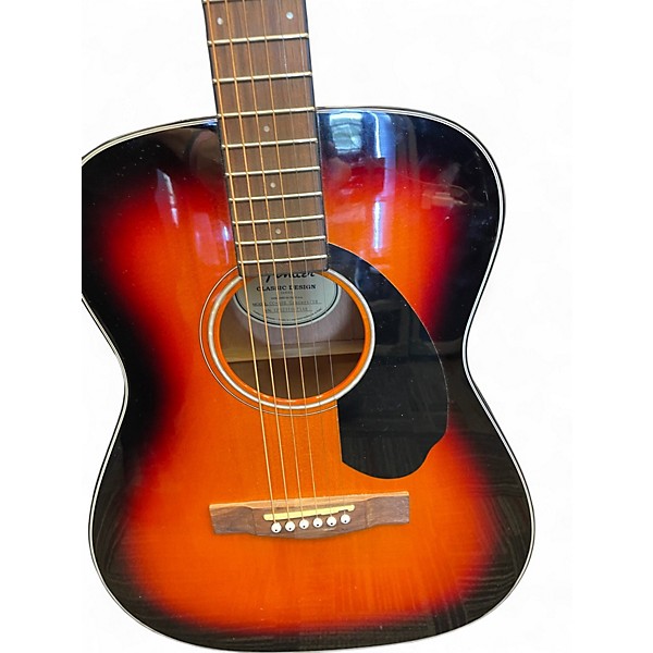 Used Fender CC60S  Sunburst Acoustic Guitar
