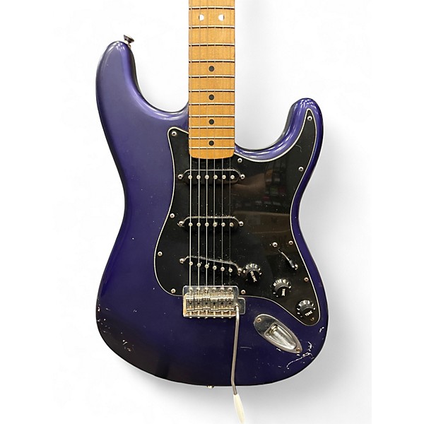 Used Fender Stratocaster Midnight Purple Solid Body Electric Guitar