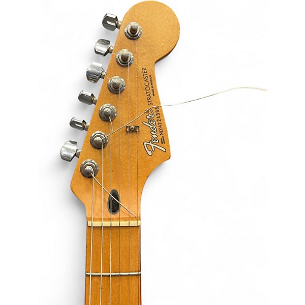 Used Fender Stratocaster Midnight Purple Solid Body Electric Guitar