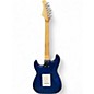 Used Barcelona S Style Blue Solid Body Electric Guitar
