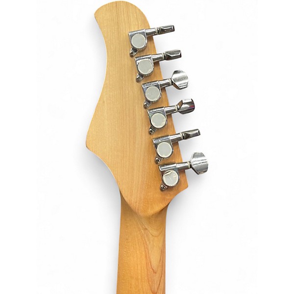 Used Barcelona S Style Blue Solid Body Electric Guitar